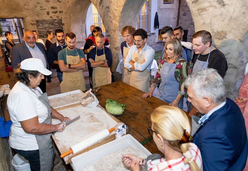 Un team building tutto valtellinese