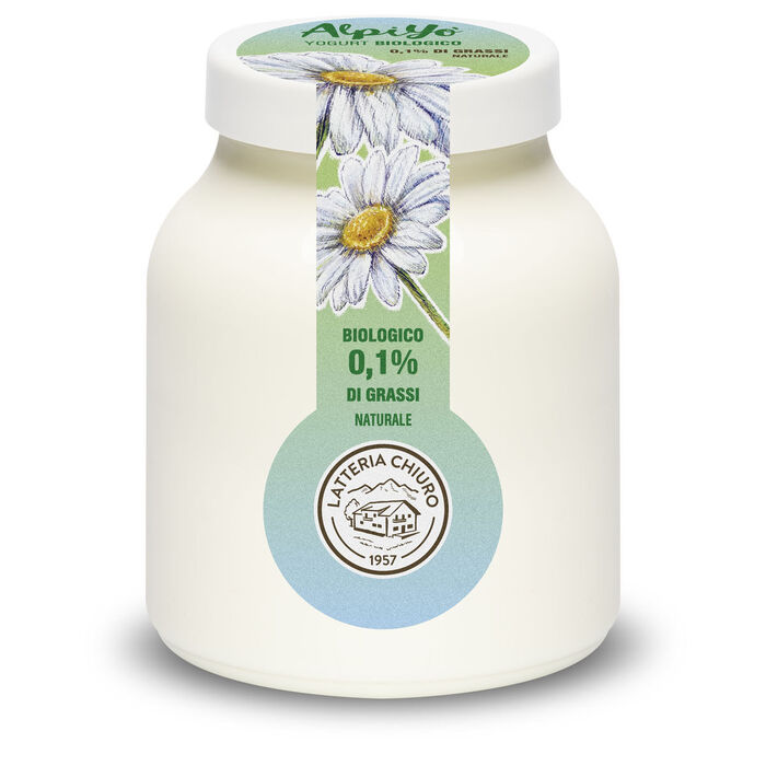 AlpiYò Organic Plain 0.1% Fat