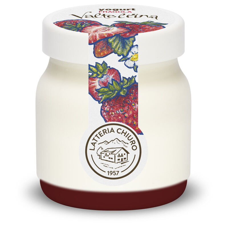 Chiuro Valtellina Strawberry Yogurt