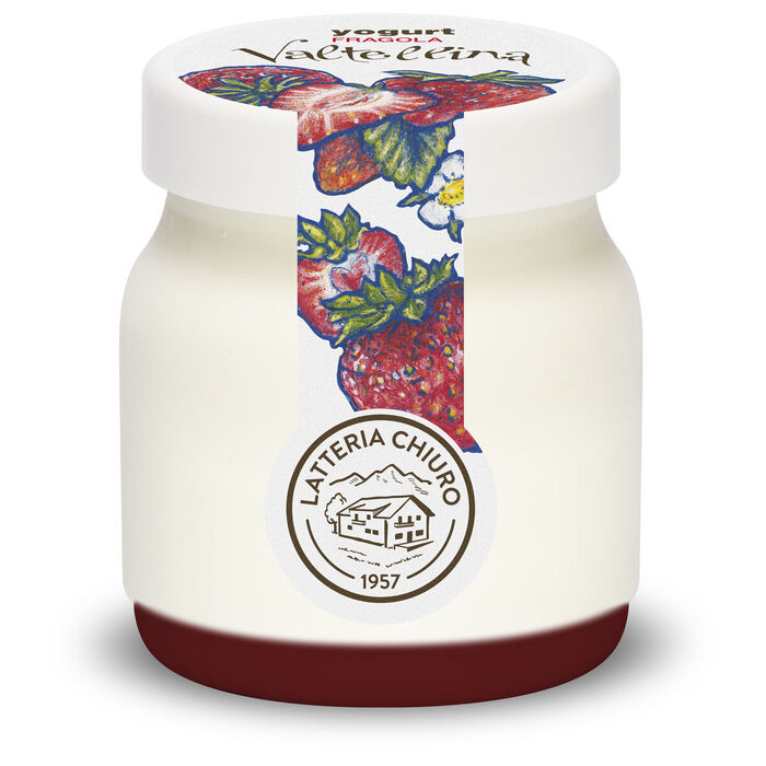 Yogurt Chiuro Valtellina Fragola