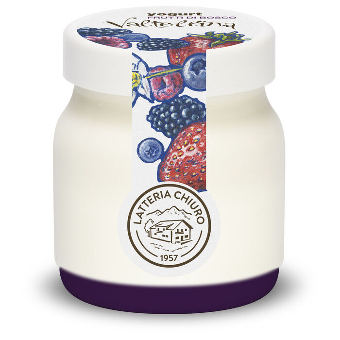 Yogurt Chiuro Valtellina Frutti di Bosco