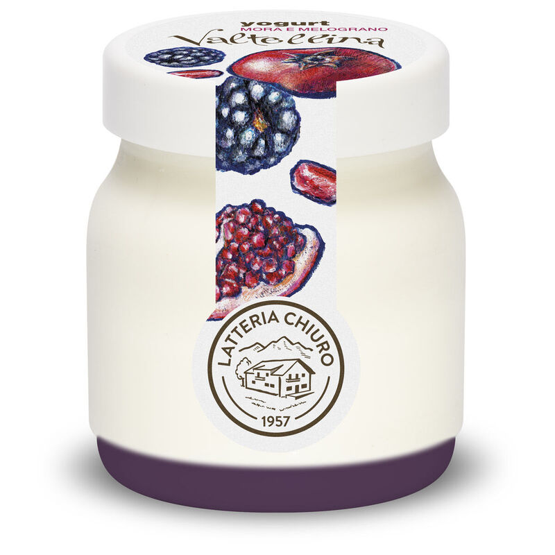 Yogurt Chiuro Valtellina Mora e Melograno