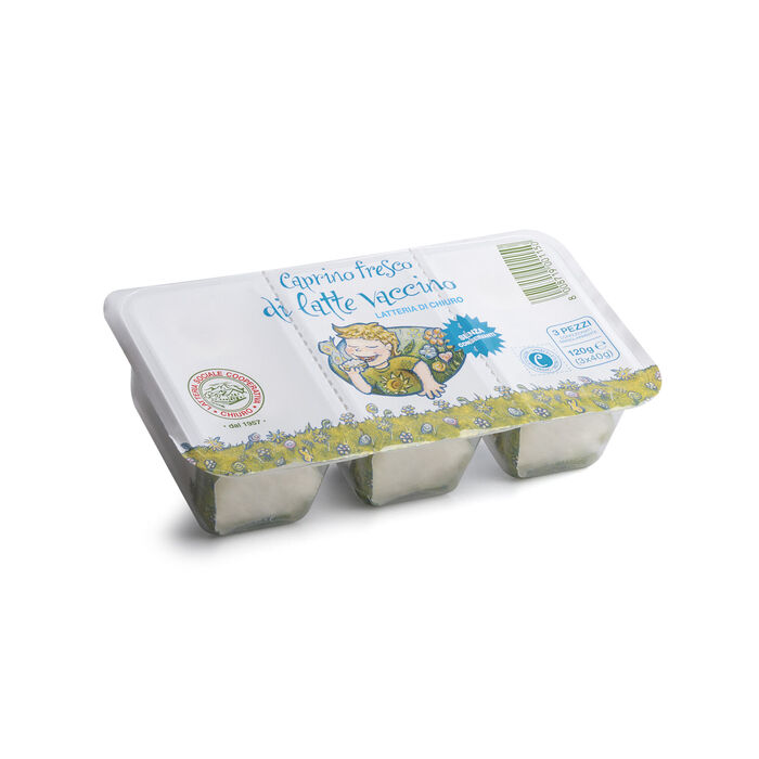 Caprino di latte vaccino